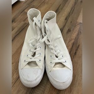 Women’s All White Converse